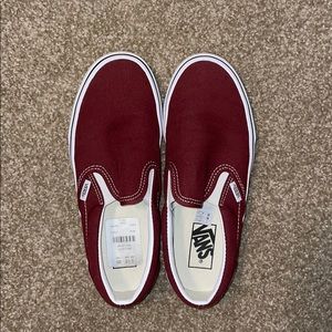 Slip-On Maroon Vans